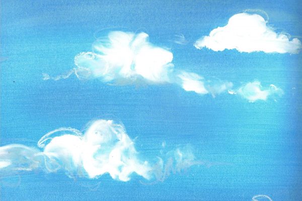 Illustrated clouds